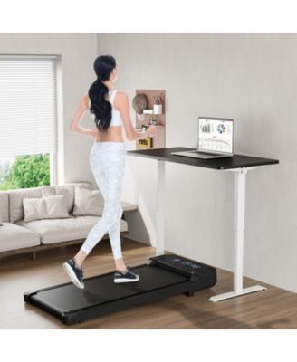 2.5HP Under Desk Treadmill, Remote and 3 Countdown Modes Black