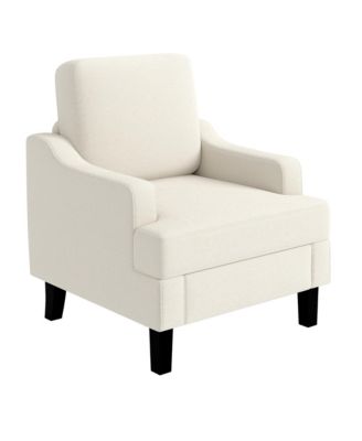 Comfy Accent Chair, Upholstered Armchair for Living Room