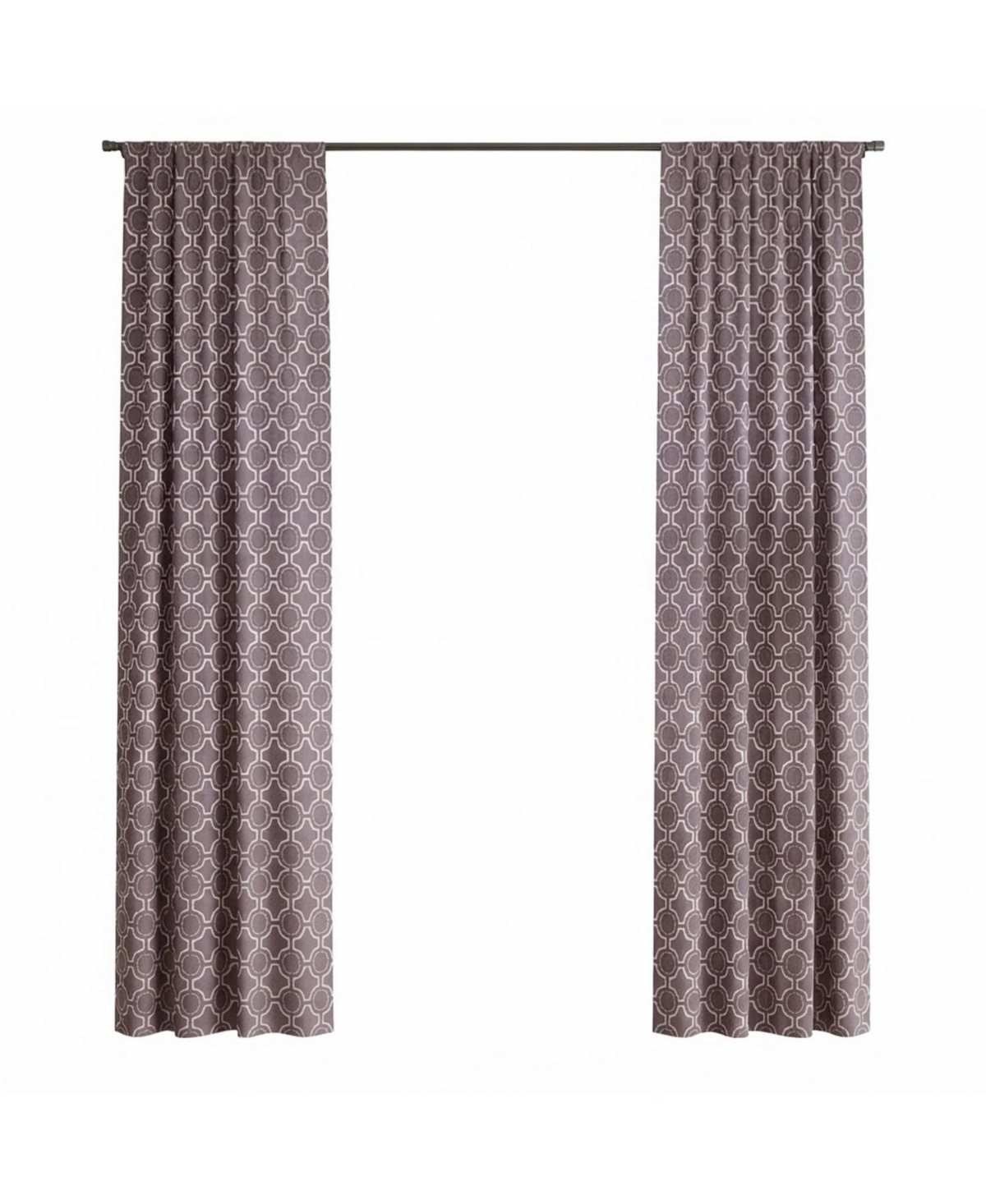 Greenland Home Fashions Cotton Theorum Light Filtering Window Curtain Panel Pair 42" x 84