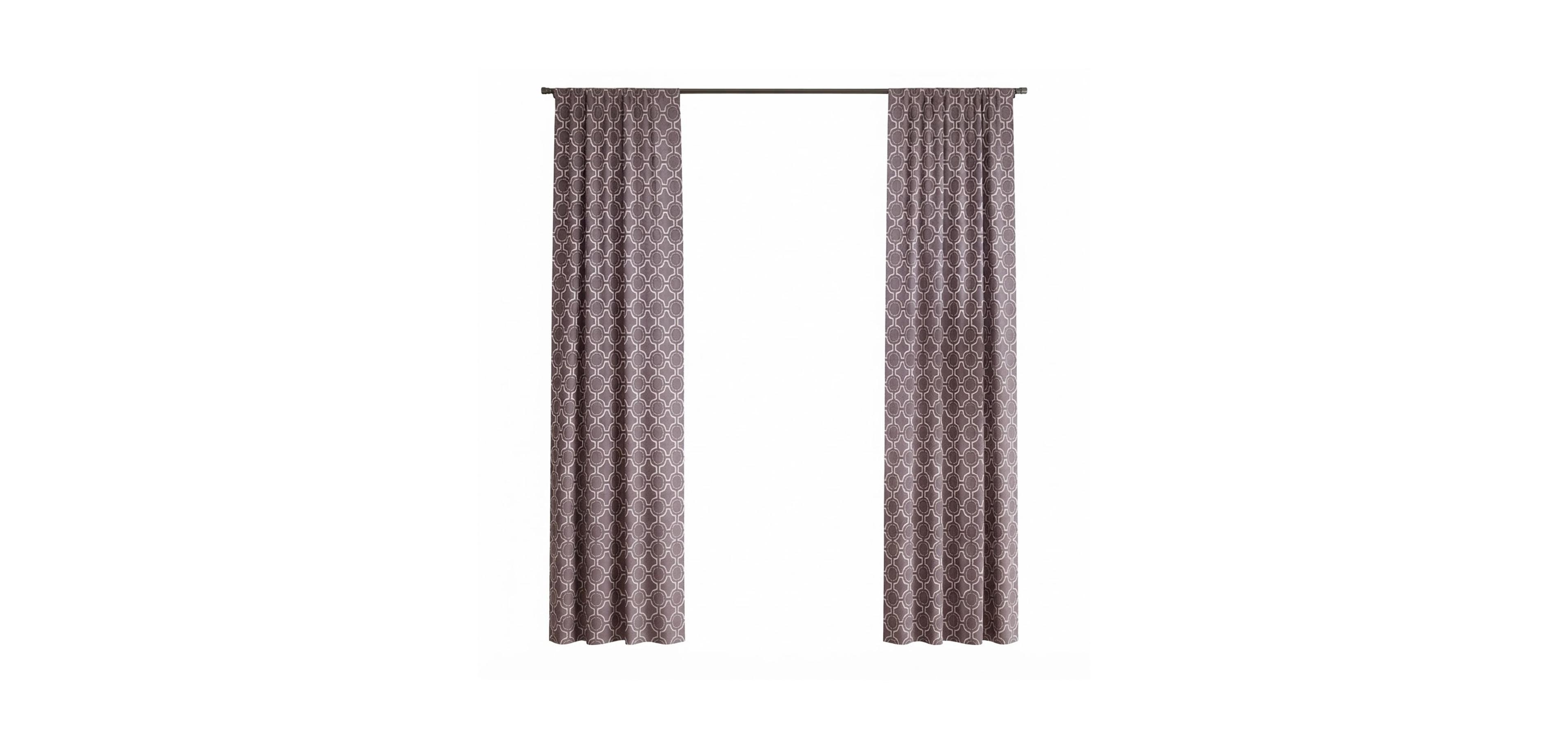 Greenland Home Fashions Cotton Theorum Light Filtering Window Curtain Panel Pair 42" x 84
