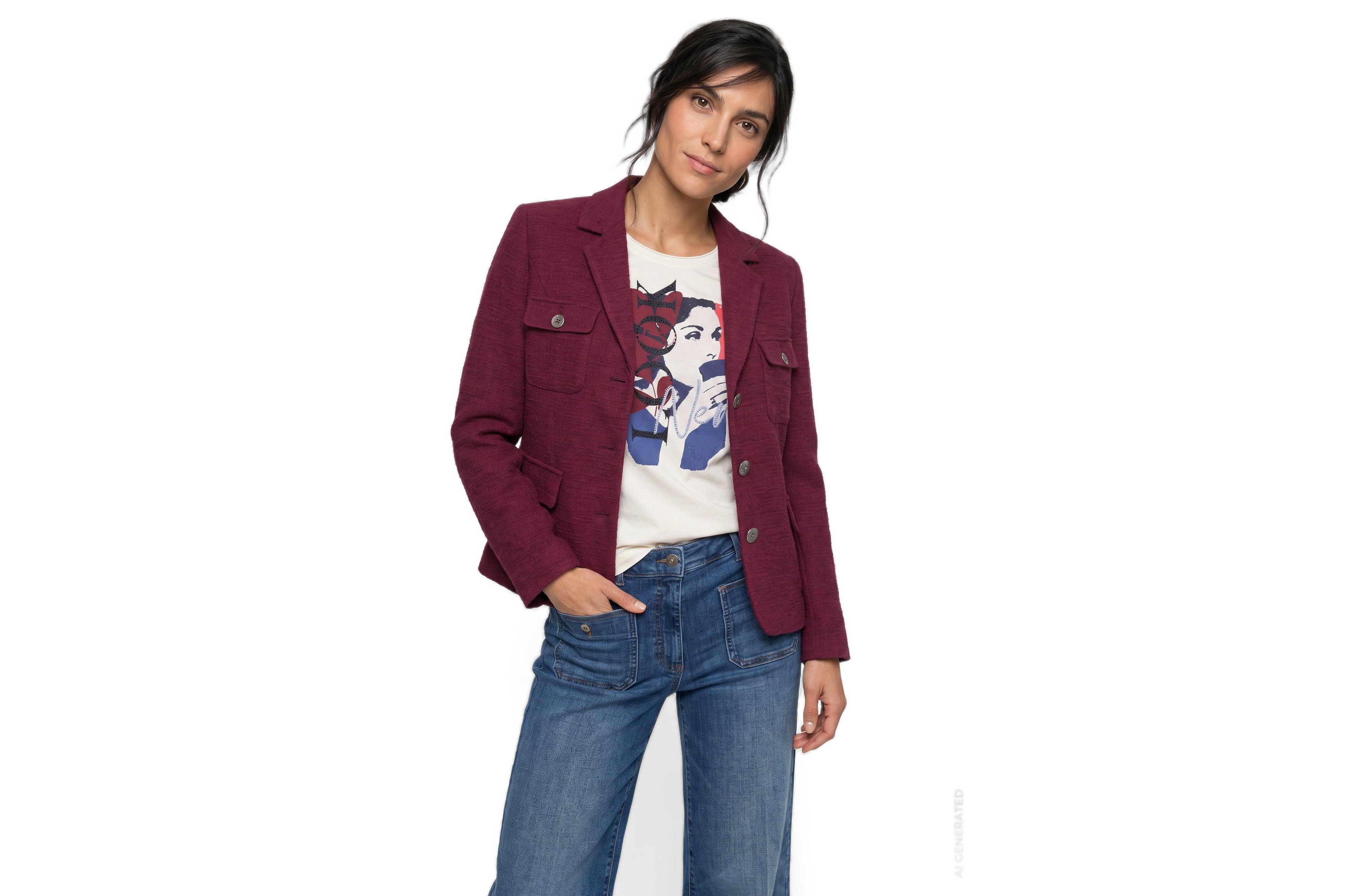 Olsen Women's Tweed Blazer