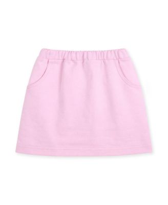 Toddler Girls' 2T-5T Pull-On French Terry Above-Knee Skort