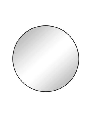 42 Inch Round Wall Mirror Metal Frame Modern Bathroom Vanity Mirror
