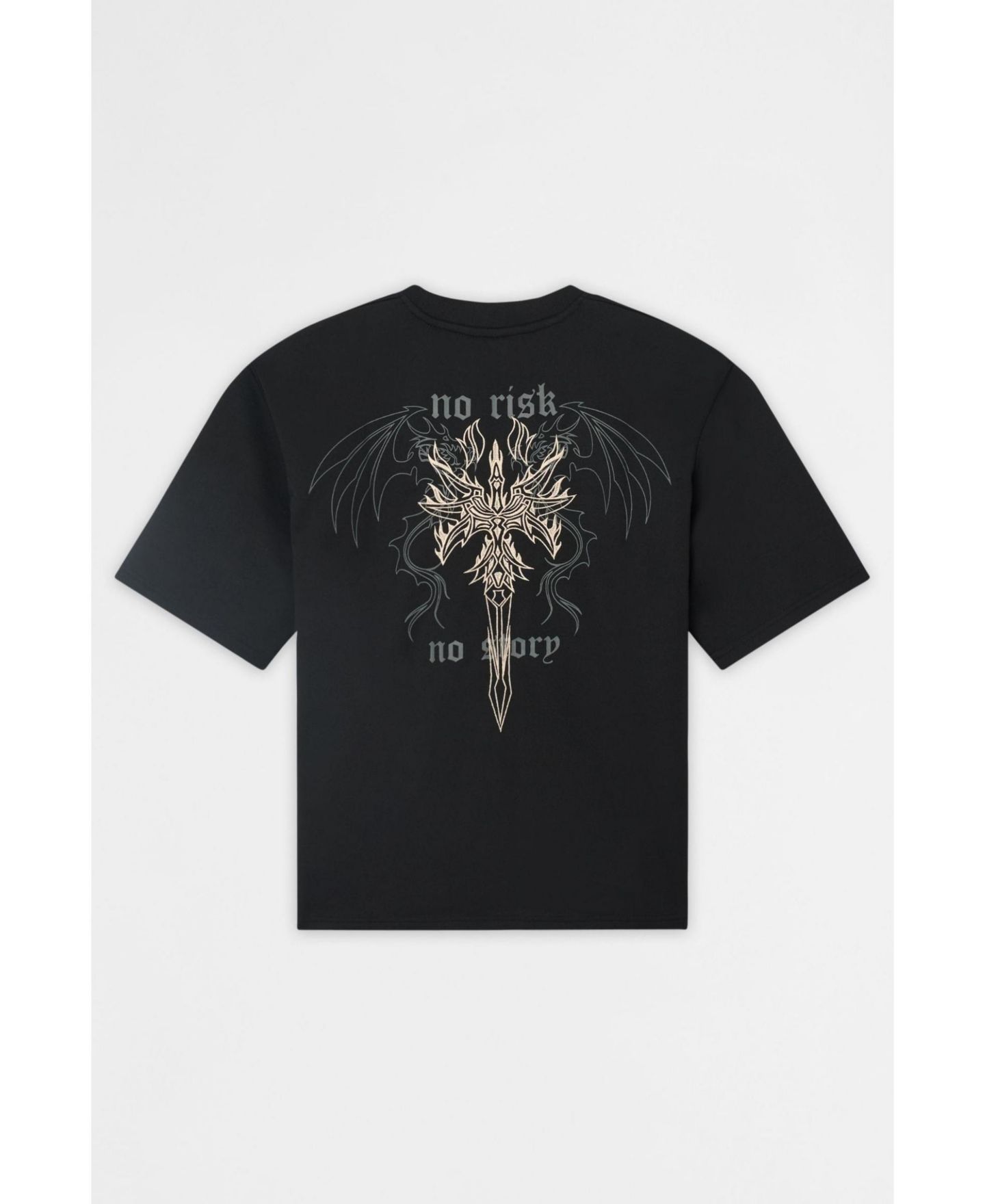 Мужская футболка Reason No Risk Interlock Embroidered Short Sleeve — фото 4