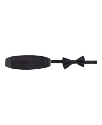 Men's Big & Tall Sutton Silk Pre-Tied Cummerbund and Bow Tie, 2-Piece Set