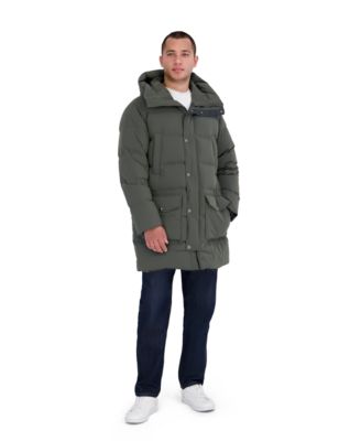 Men's Hooded Down Parka Jacket
