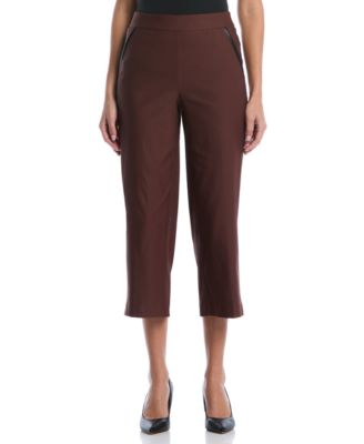 Petite Pull-On Wide-Leg Pants