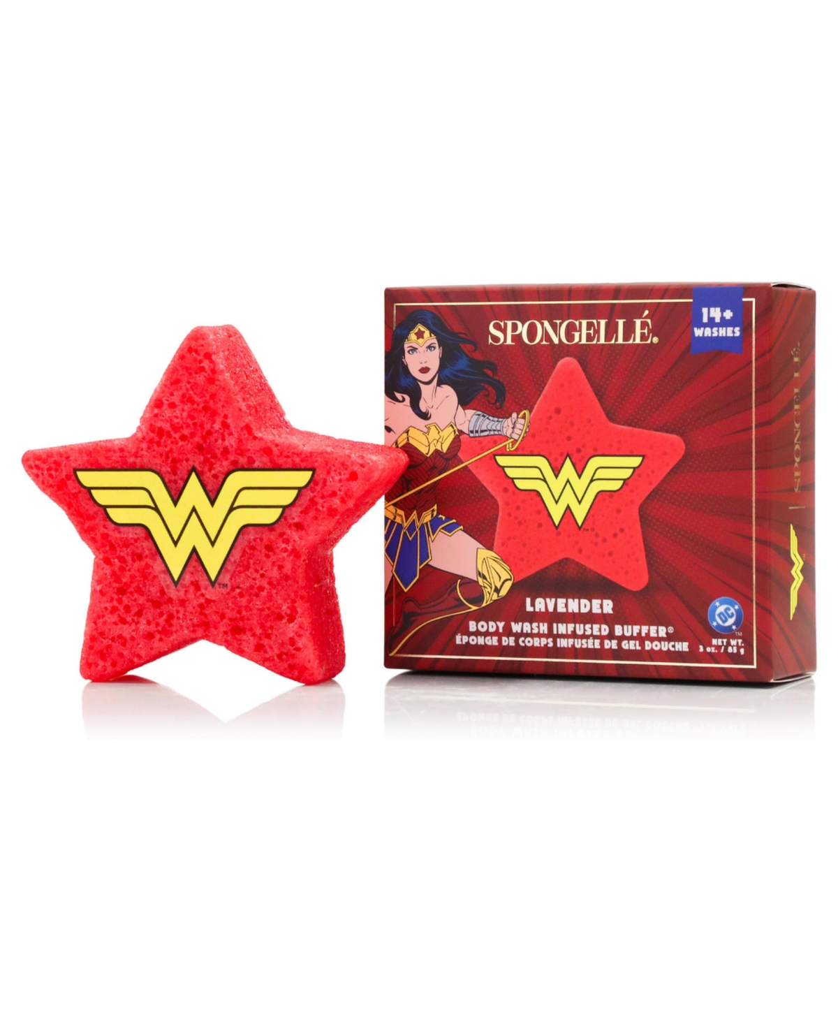 Spongelle Dc Wonder Woman Body Wash Infused Buffer