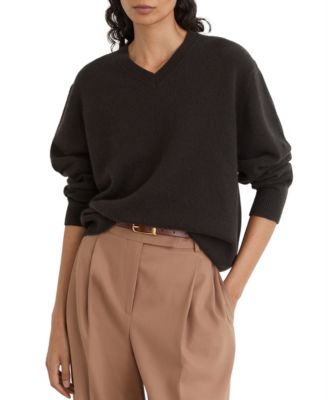 Women's Jenna V-Neck Cashmere Long-Sleeve Sweater