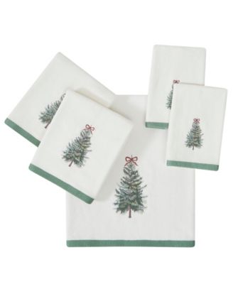 Snowy Pines Cotton Towel Sets