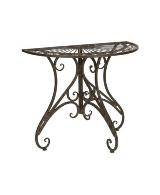 Finish Accent Table with Modern Design and Compact Size