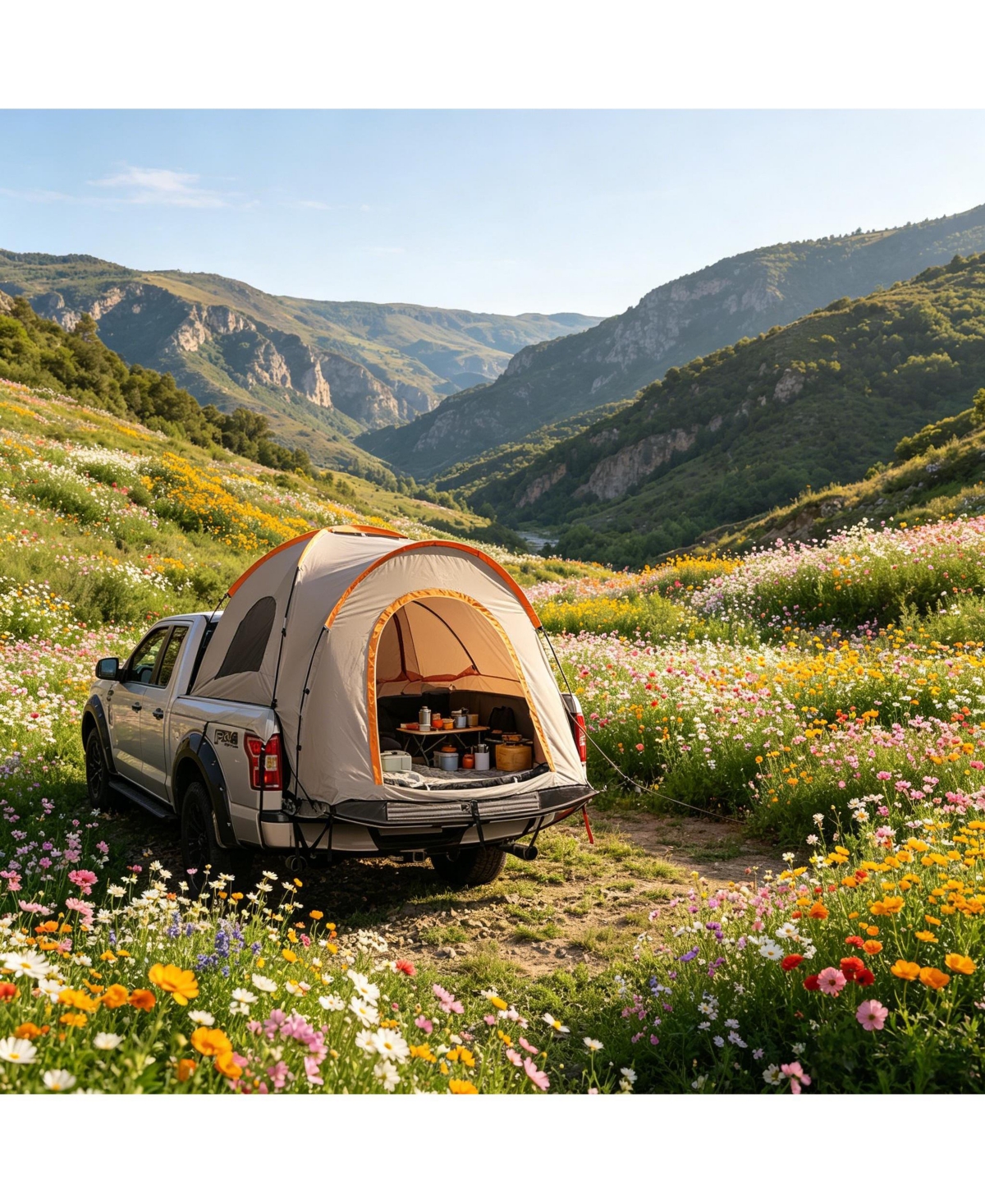 Sevorley Truck Tent for Camping, Practical Design for Everyday Use, Designed for Convenient Setup