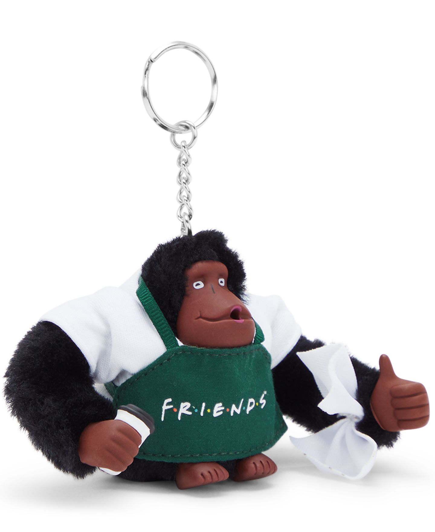 Женский брелок Kipling Perk Monkey Removable Keychain, цвет: Зелёный — фото 2