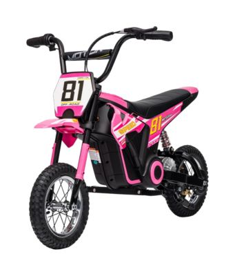 24V 250W Electric Motorcycle for Ages 8-12 Years with 3-Speed Options, Polypropylene and Metal Construction