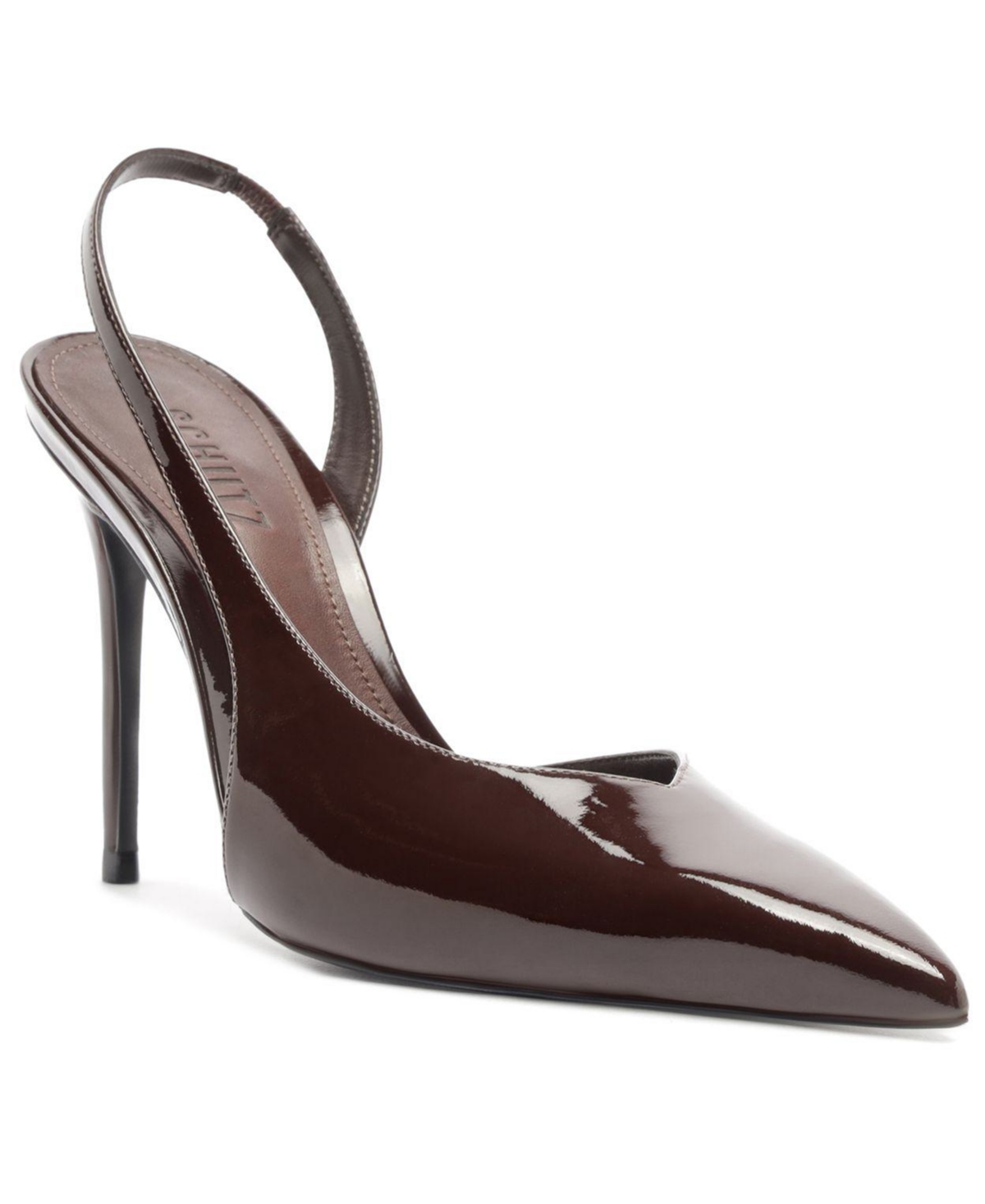 Schutz Women's Alessia Slingback Pointed Toe Pumps - Maplewood