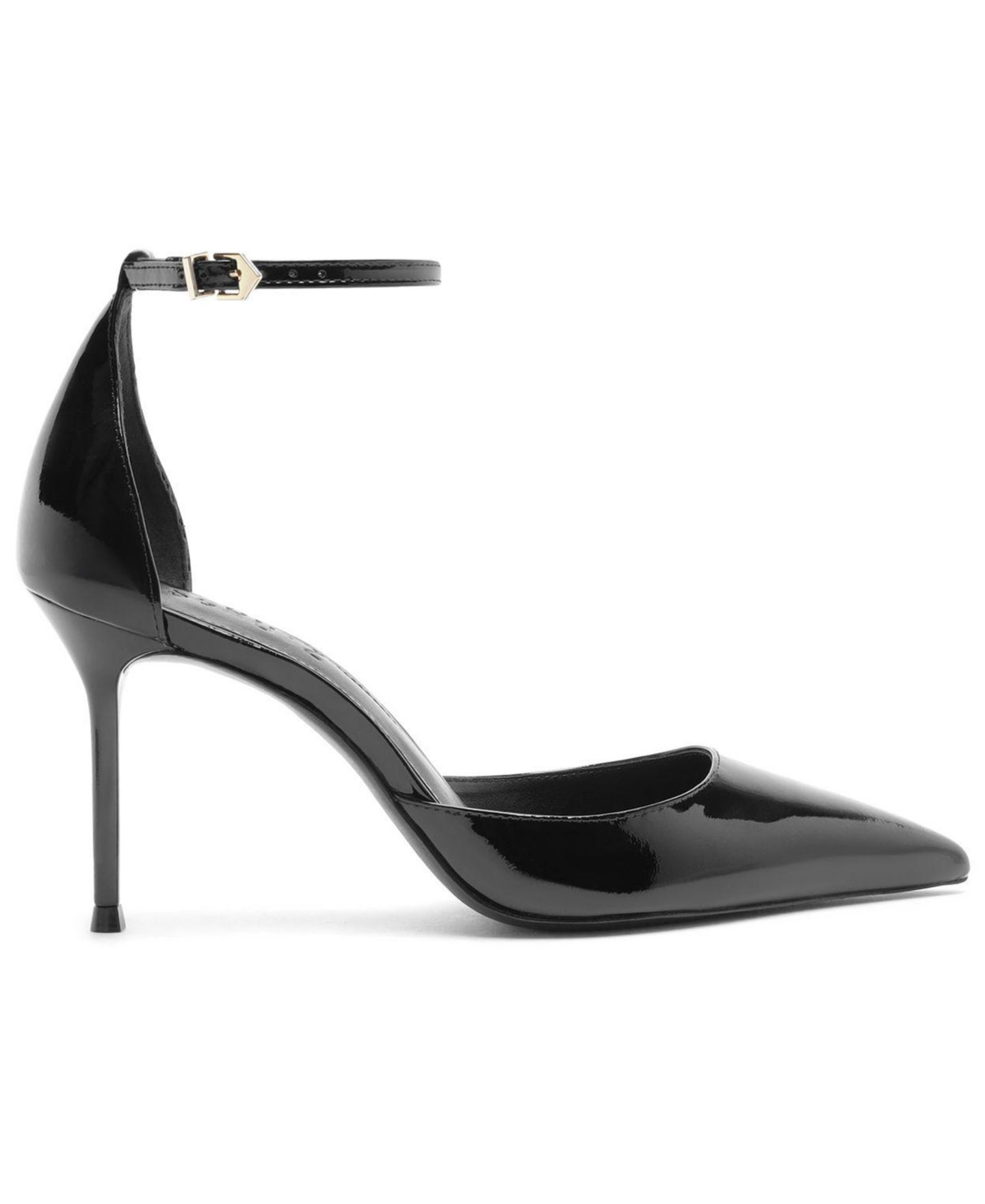 Женские туфли Schutz Paloma Stiletto Pointed Toe Ankle Strap Pumps, цвет: Чёрный — фото 2
