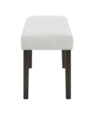 Carissa Dining Bench with Upholstered Seat