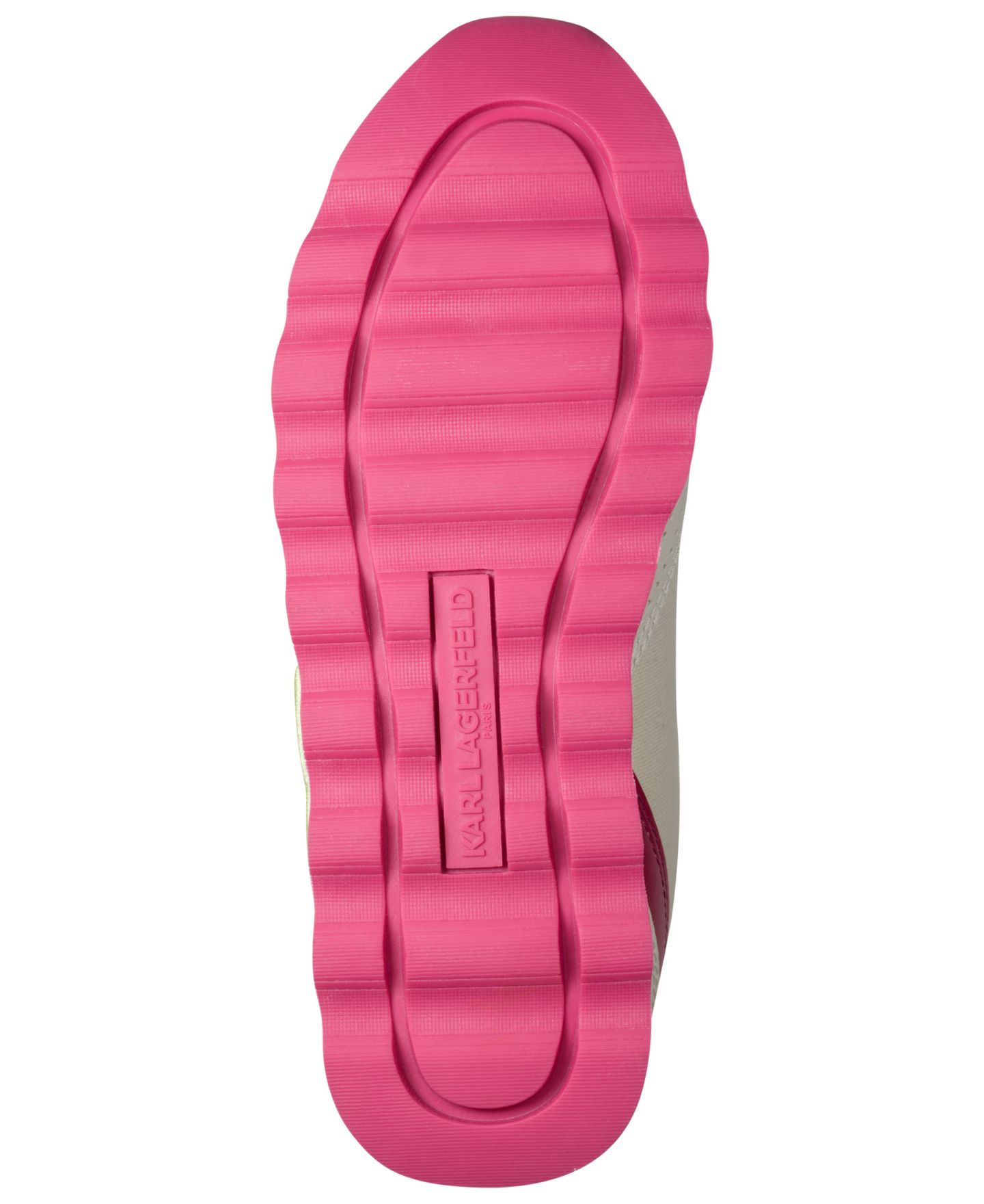 Женские кроссовки KARL LAGERFELD PARIS Masrina Lace-Up, цвет: Светлый пудровый — фото 13