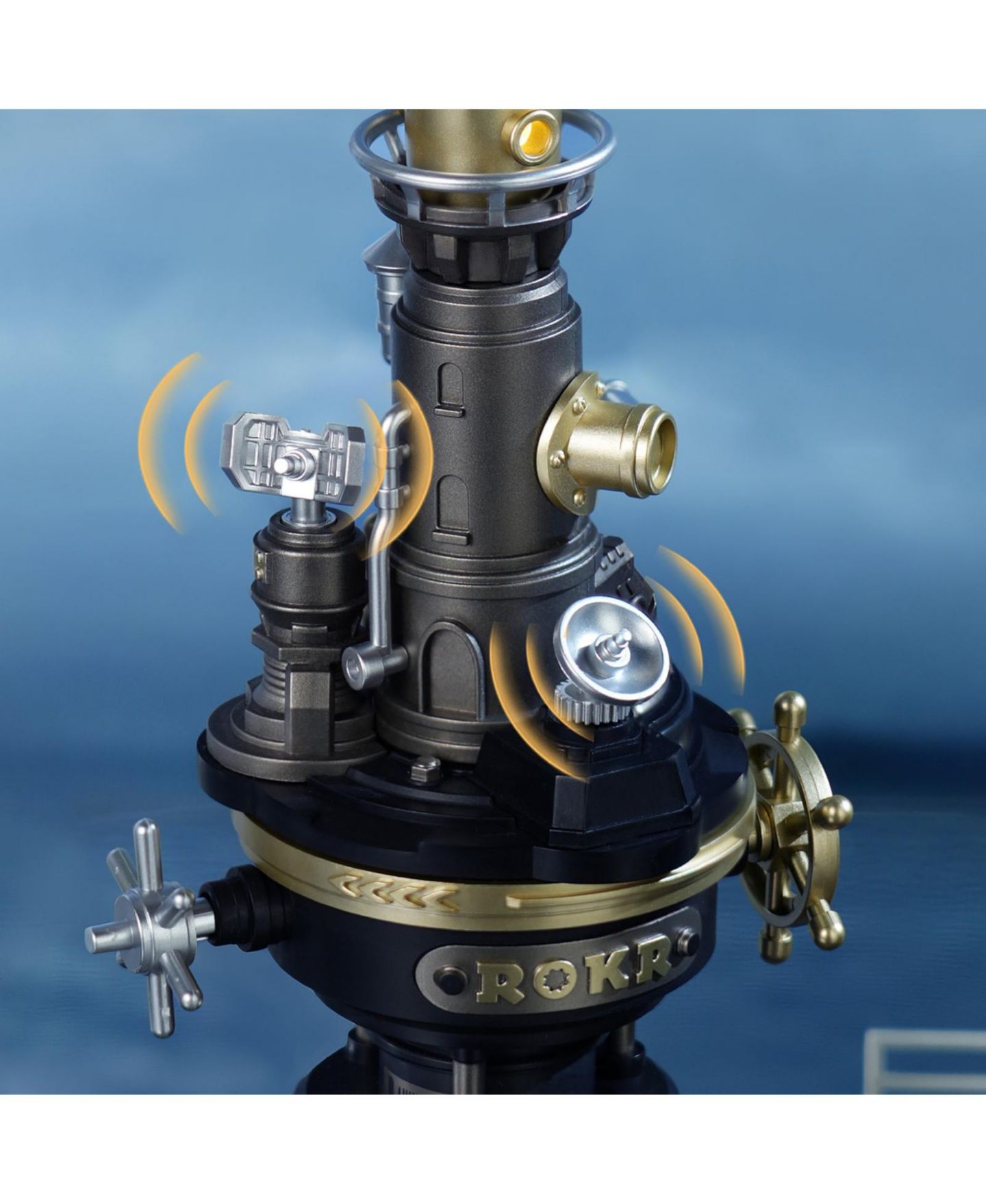 Детский конструктор Robotime Lighthouse Navi Motorized LED 3D Puzzle Building Set, Ages 14+ — фото 4