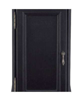 Wood Small End Table with Slim Profile for Living Room or Bedroom