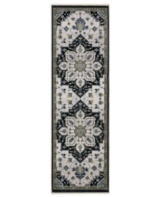 Keira KEI04 2'3"x7'6" Runner Area Rug