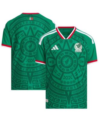 Big Boys' and Girls' Green Mexico National Team 2026 Home On-Field Authentic Jersey