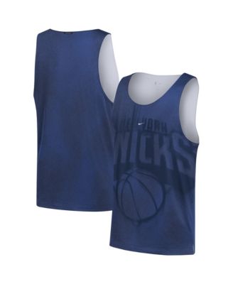 Men's Blue/White New York Knicks 2026 Standard Issue Practice Icon Mesh Reversible Jersey