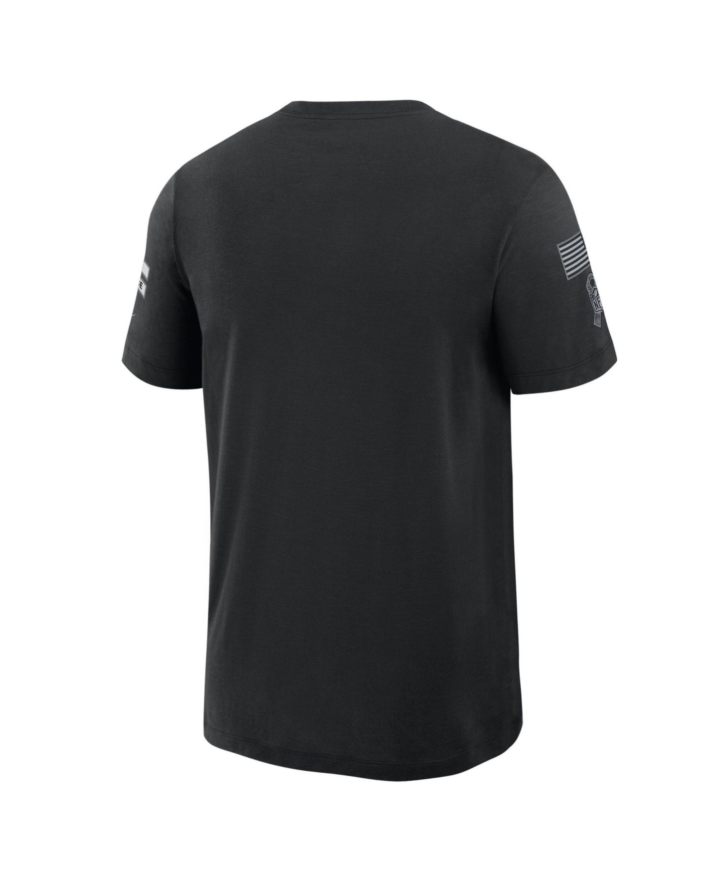 Мужская футболка Nike Black Chicago Bears 2026 Salute to Service Slub — фото 4