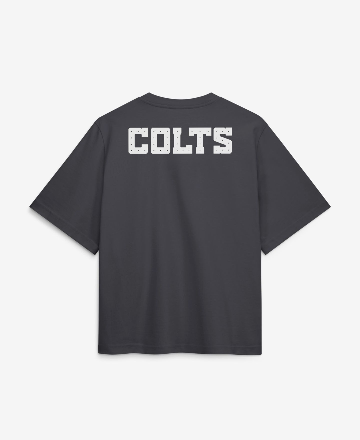 Женская футболка Nike Anthracite Indianapolis Colts 2026 Rivalries Collection Boxy — фото 3