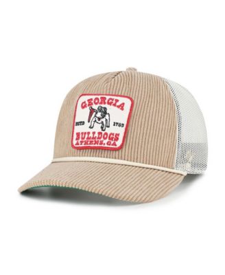 Men's and Women's Khaki Georgia Bulldogs Cordlandia Hitch Adjustable Hat