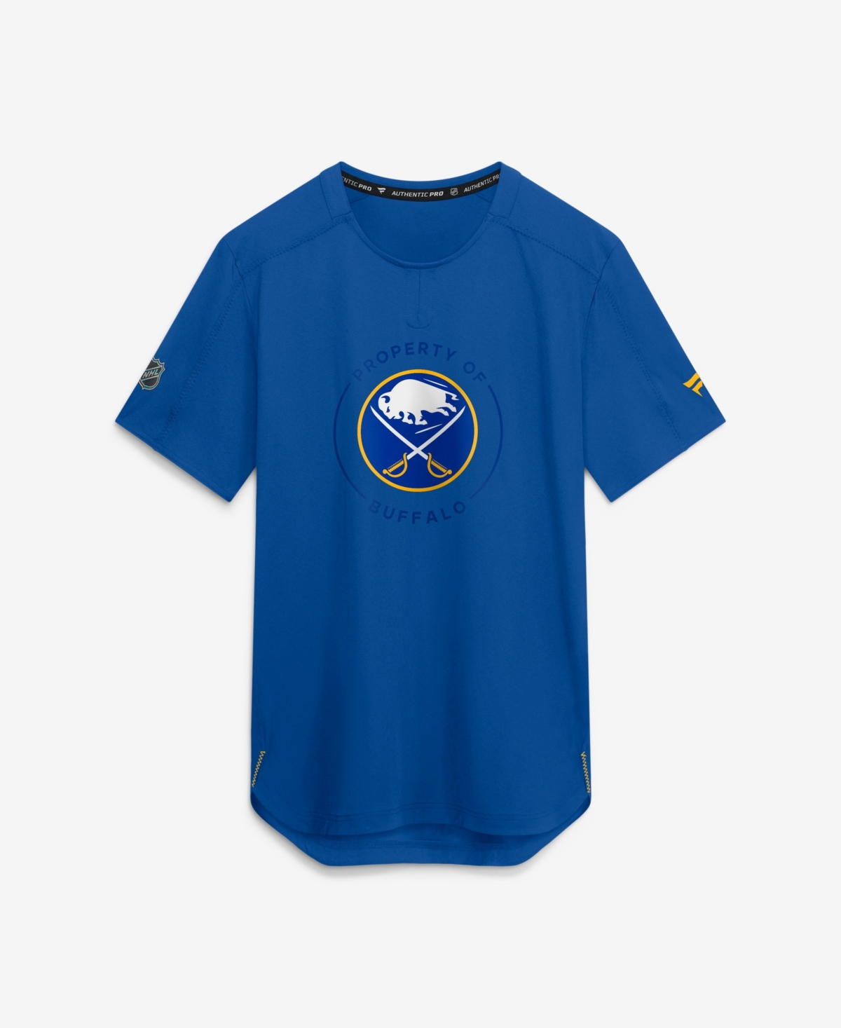 Fanatics Men's Royal Buffalo Sabres Authentic Pro Train Performance T-Shirt - Royal