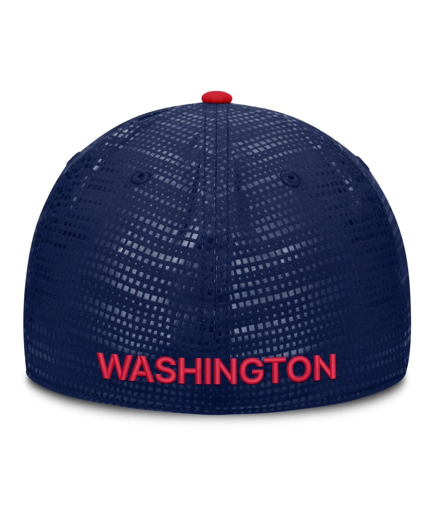 Мужской головной убор Fanatics Navy Washington Capitals Authentic Pro Rink Debossed Stretch Fit Hat — фото 4