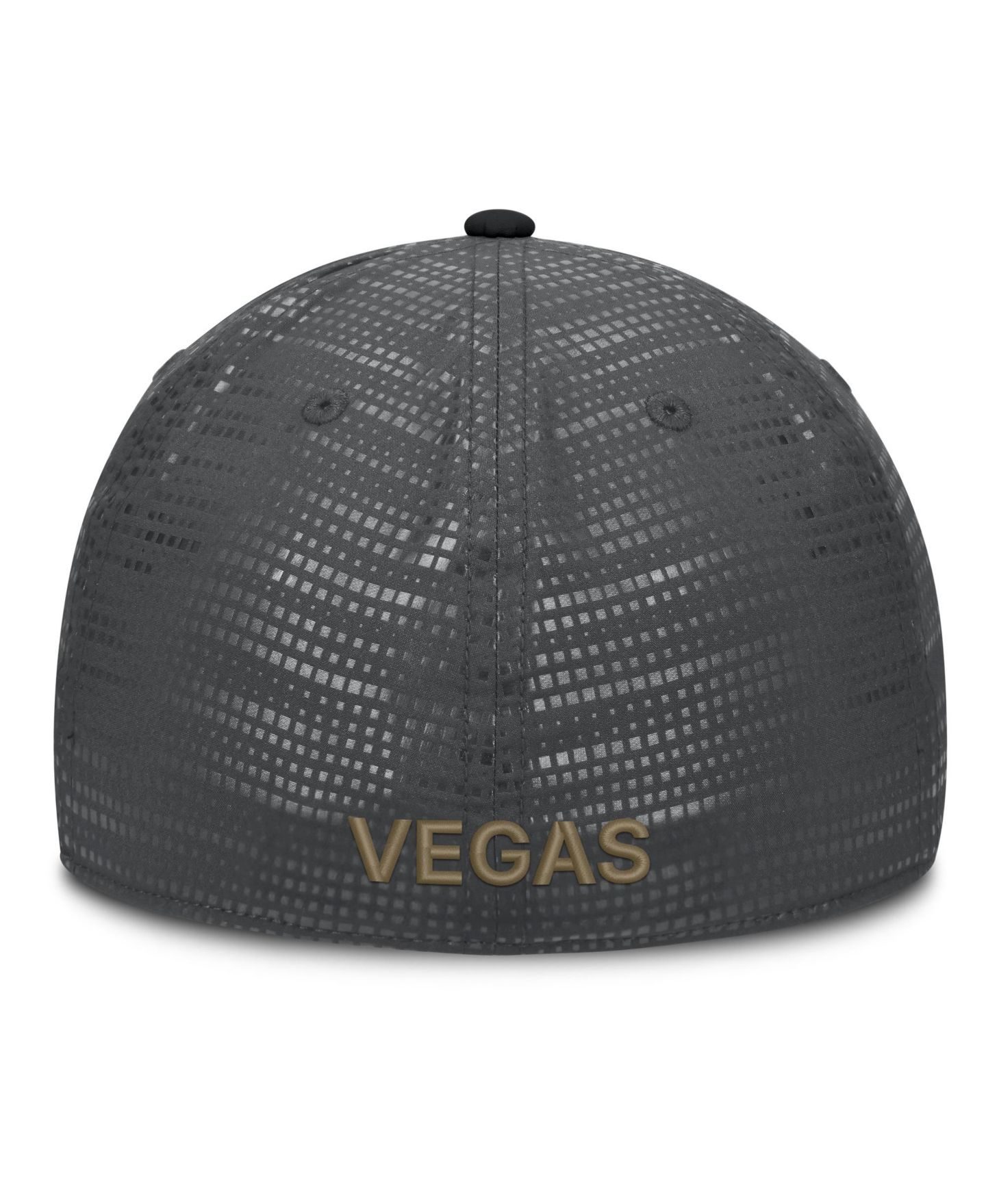 Мужской головной убор Fanatics Charcoal Vegas Golden Knights Authentic Pro Rink Stretch Fit Hat — фото 4