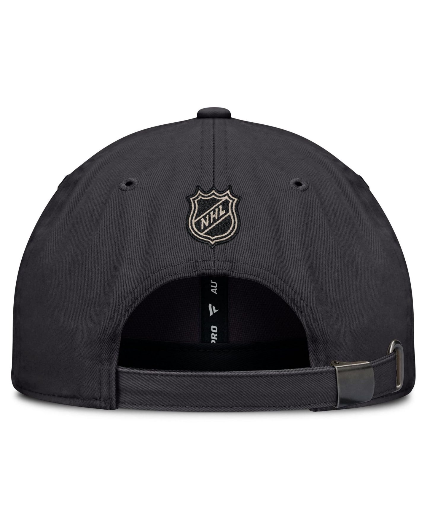 Мужские головные уборы Fanatics Charcoal New Jersey Devils Road Phantom Washed Adjustable Hat — фото 4