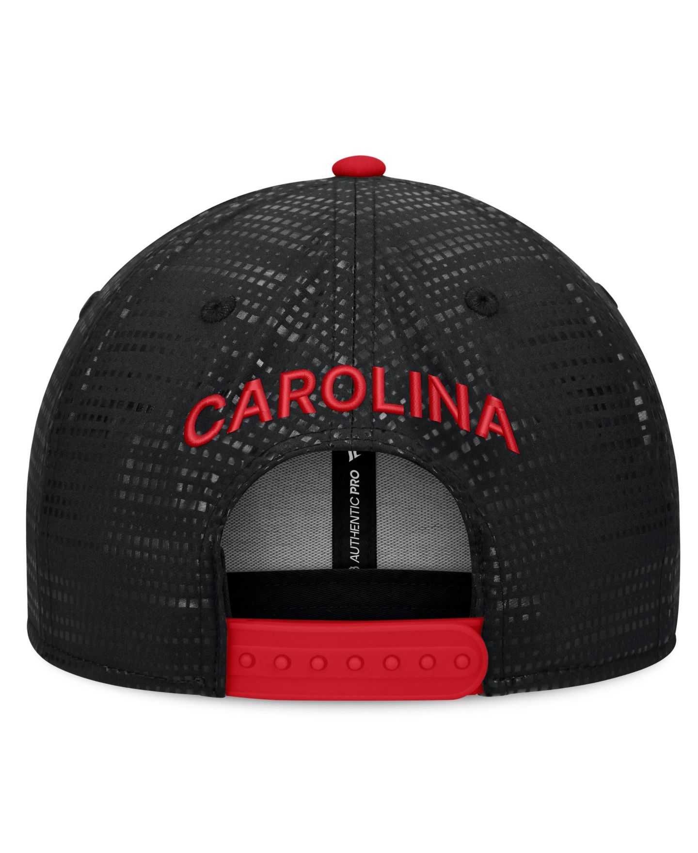 Мужская кепка Fanatics Black Carolina Hurricanes Alternate Authentic Pro Rink Snapback Hat — фото 4