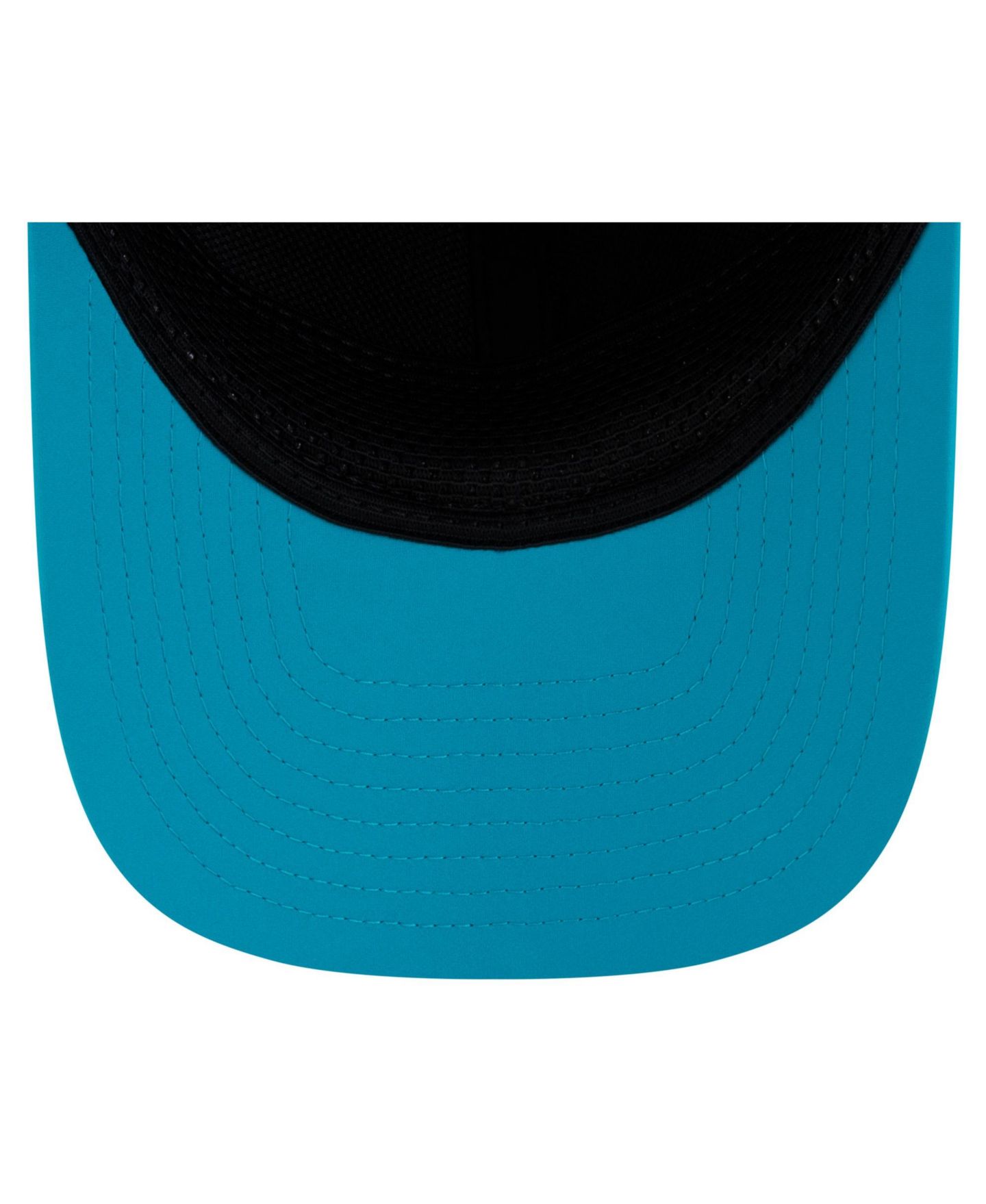 Мужская кепка New Era Aqua Miami Dolphins 2026 Sideline 39THIRTY M-Crown Flex Hat — фото 5