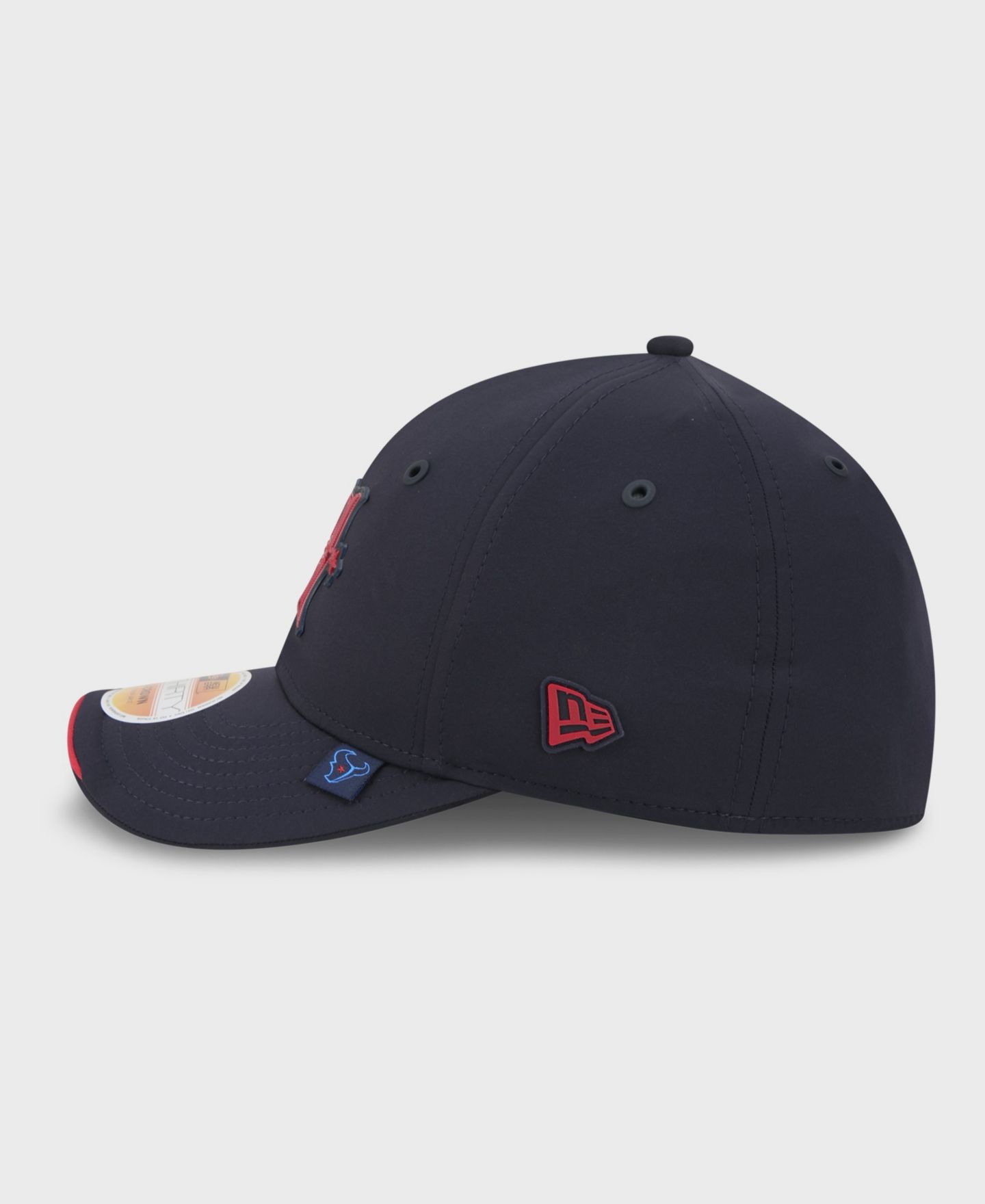 Мужская кепка New Era Navy Houston Texans 2026 Sideline H-Town 39THIRTY M-Crown Flex Hat — фото 5
