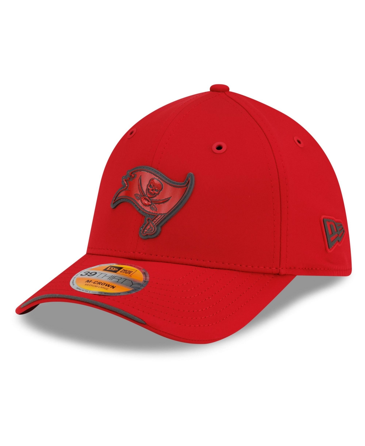 New Era Men's Red Tampa Bay Buccaneers 2026 Sideline 39THIRTY M-Crown Flex Hat - Red