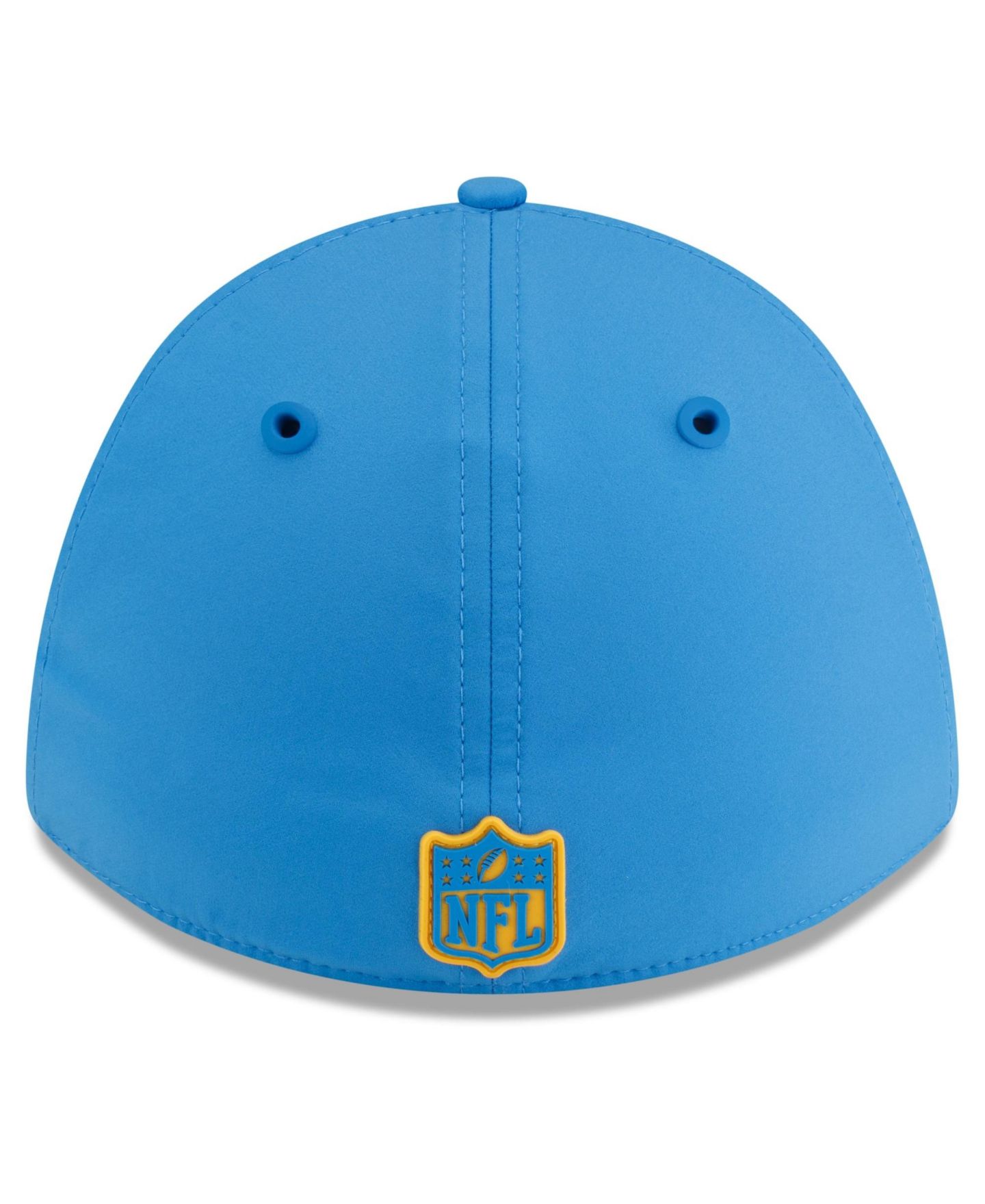 Мужская кепка New Era Powder Blue Los Angeles Chargers 2026 Sideline 39THIRTY M-Crown Flex Hat — фото 4