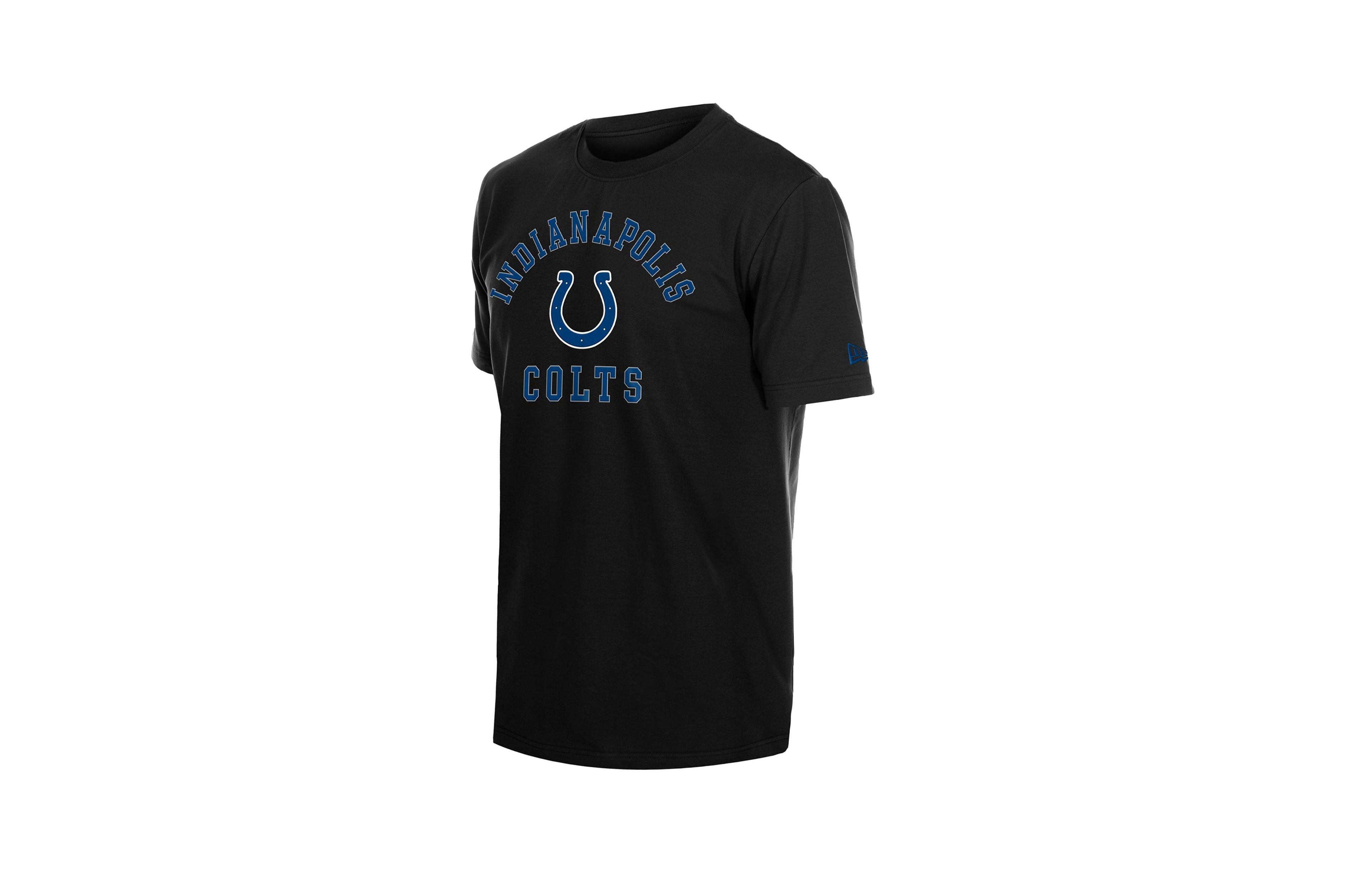 New Era Men's Black Indianapolis Colts Functional Fandom T-Shirt