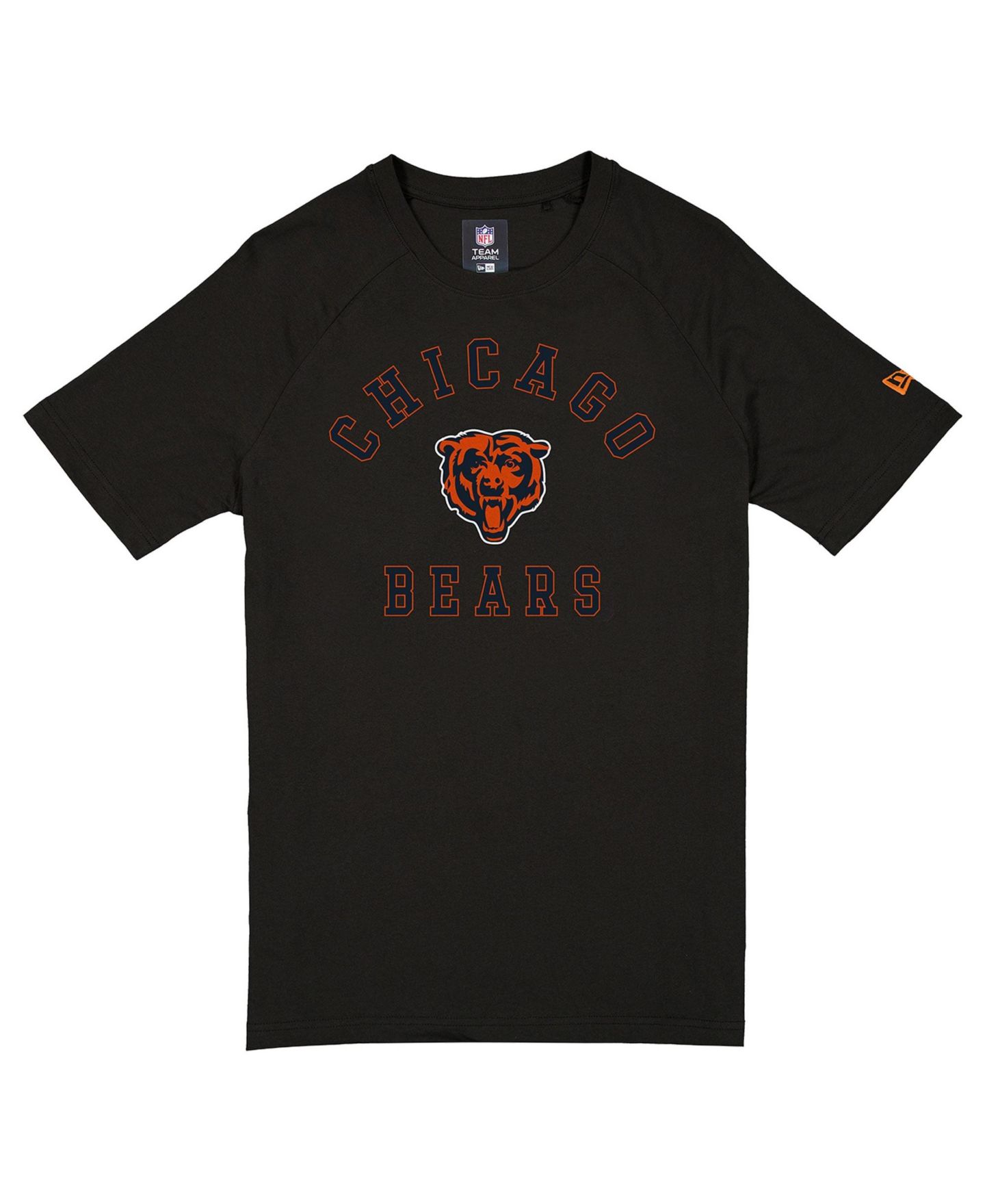Мужская футболка New Era Black Chicago Bears Functional Fandom — фото 1