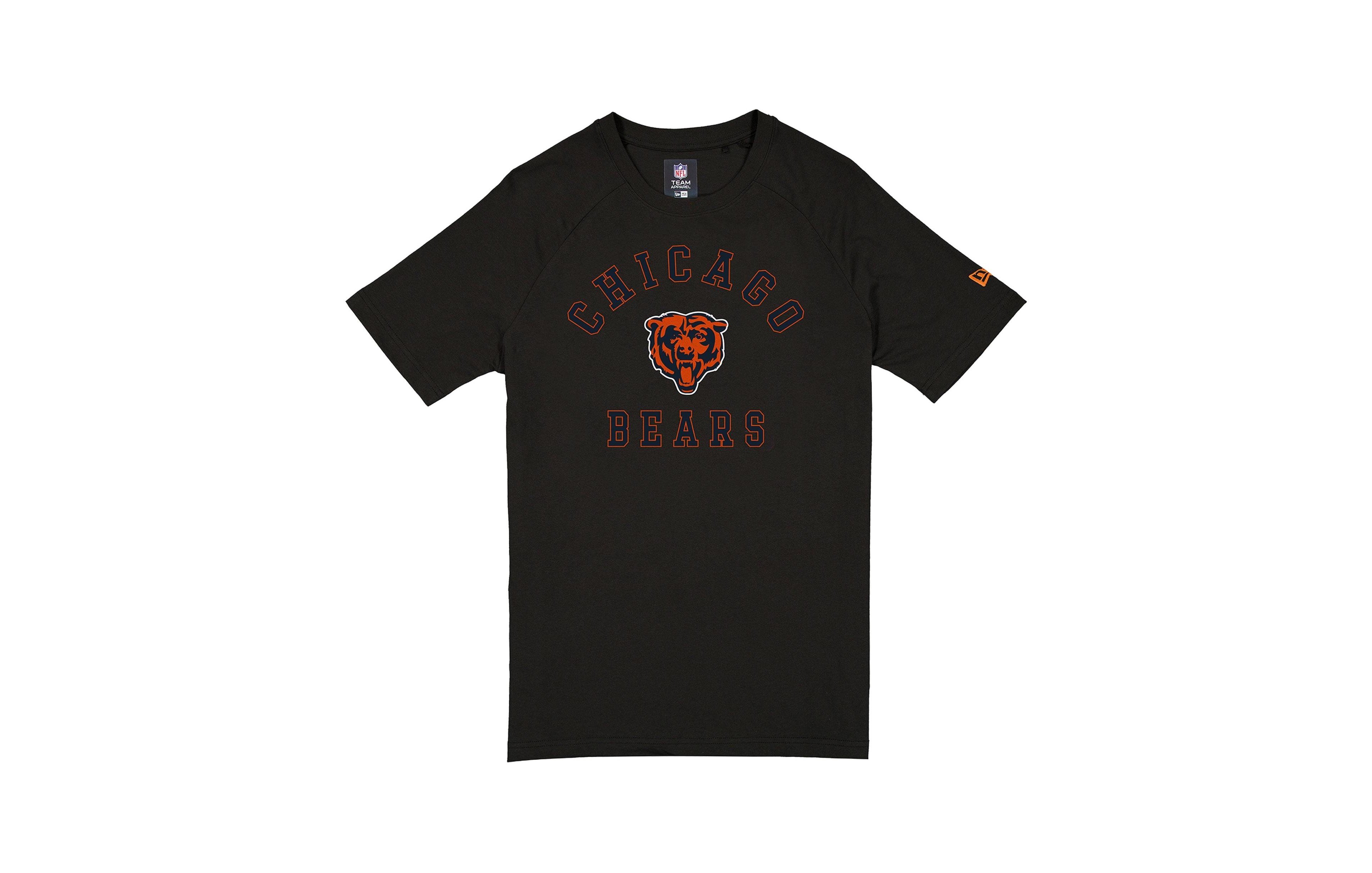 New Era Men's Black Chicago Bears Functional Fandom T-Shirt