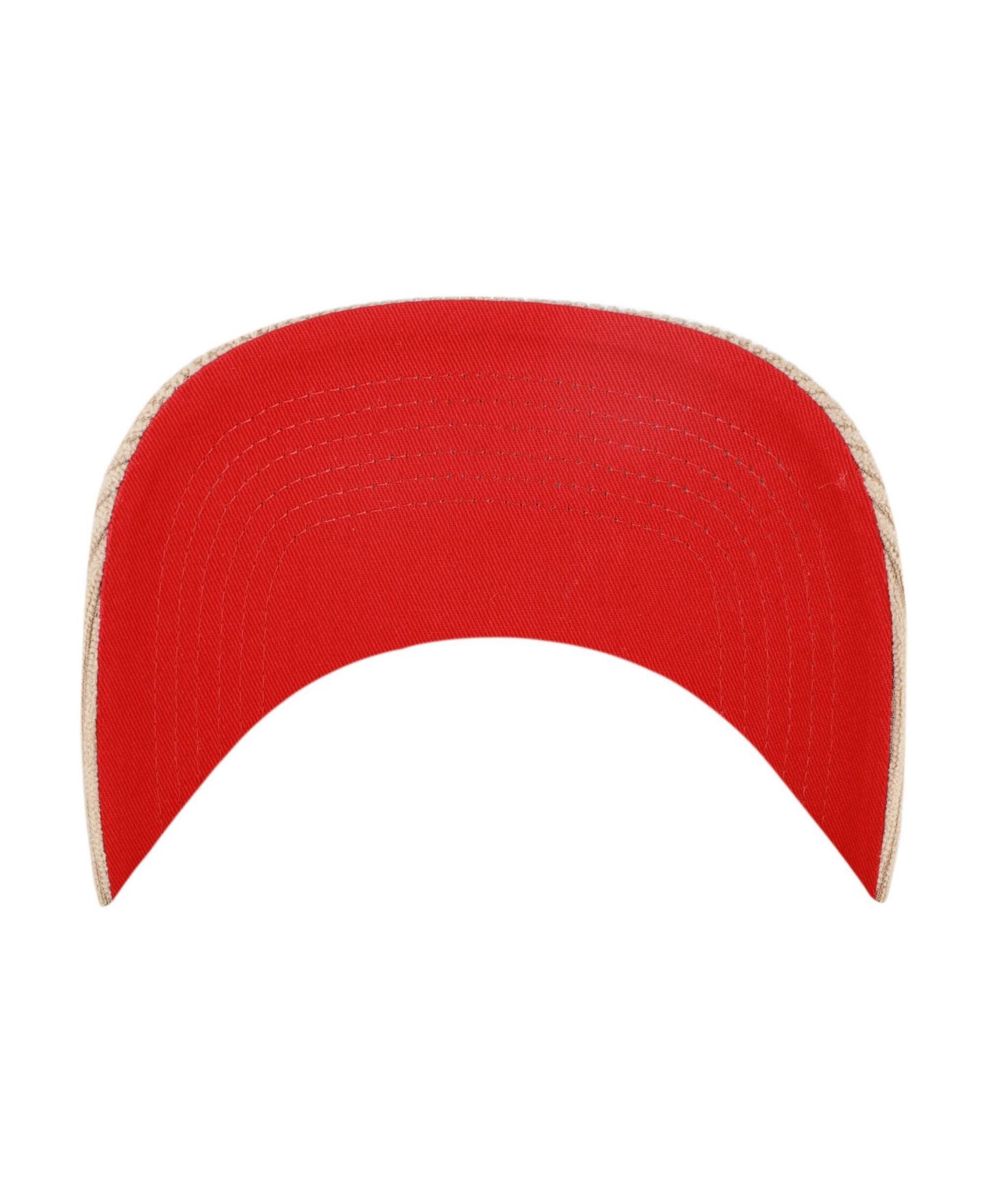 Кепка '47 Brand Khaki Wisconsin Badgers Cordlandia Hitch Adjustable Hat — фото 4
