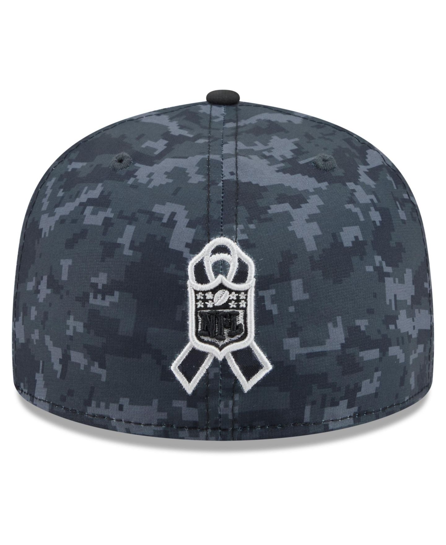 Мужская кепка New Era Black Indianapolis Colts 2026 Salute To Service 59FIFTY Fitted Hat — фото 4