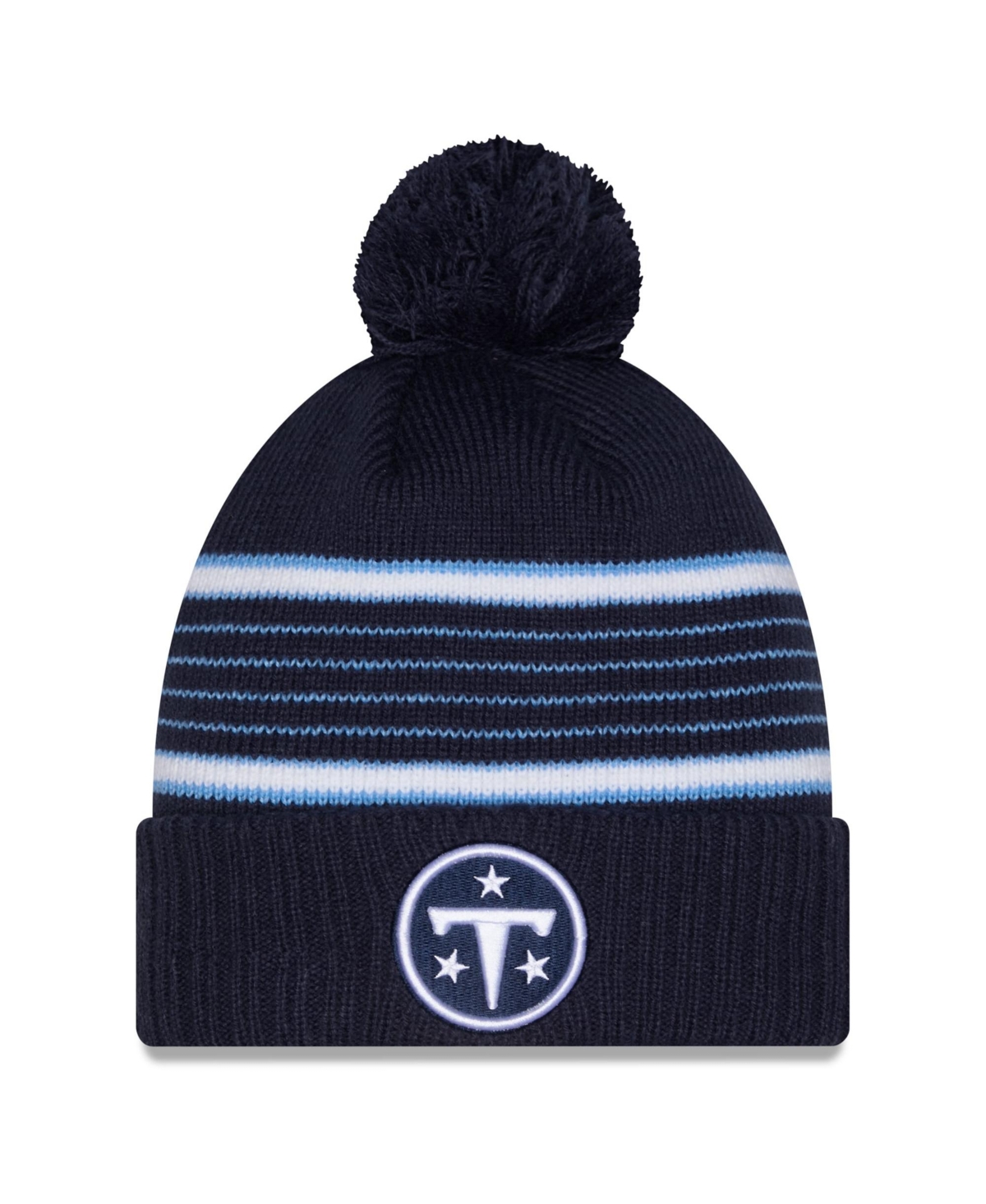 New Era Men's Navy Tennessee Titans 2026 Rivalries Collection Cuffed Knit Hat - Navy