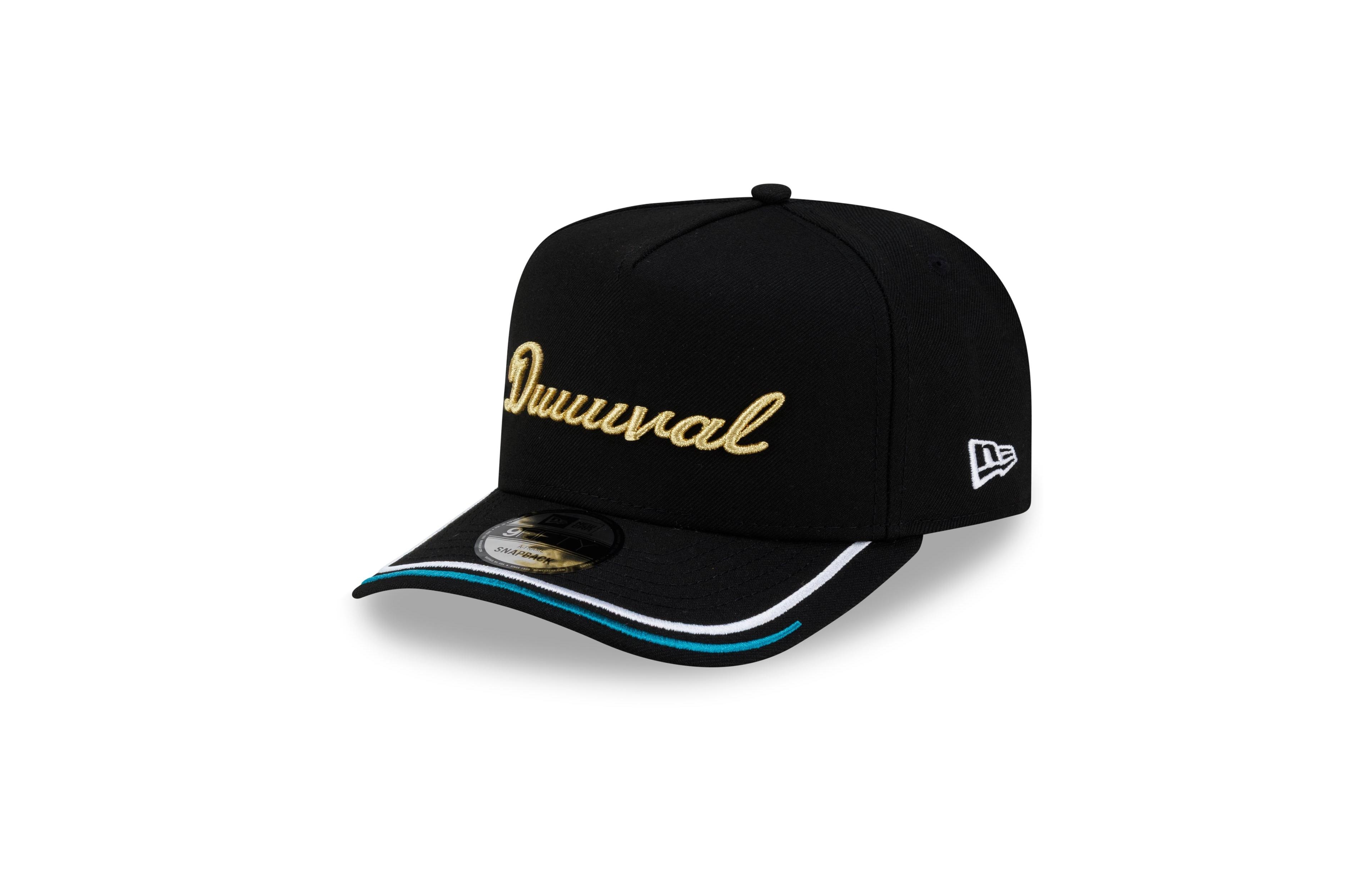 New Era Men's Black Jacksonville Jaguars 2026 Rivalries Collection Fan Pack A-Frame 9FIFTY Snapback Hat