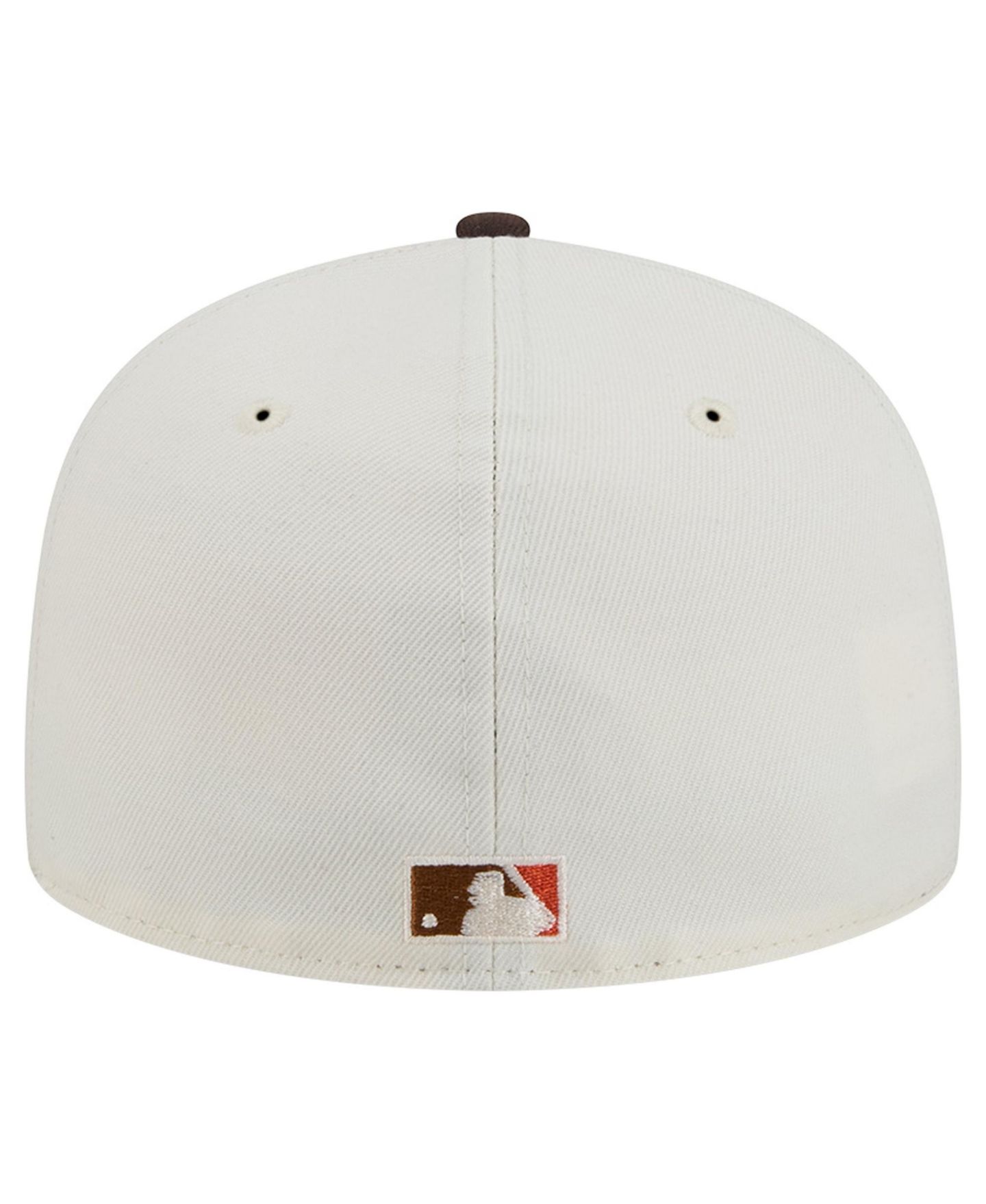 Мужская кепка New Era Natural/Brown Boston Red Sox Pumpkin Spice 59FIFTY Fitted Hat — фото 4