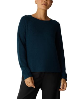 Women's Extra Fine Merino Wool Long-Sleeve Crewneck Sweater