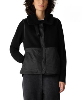 Women's Quilted Snap-Front Vest