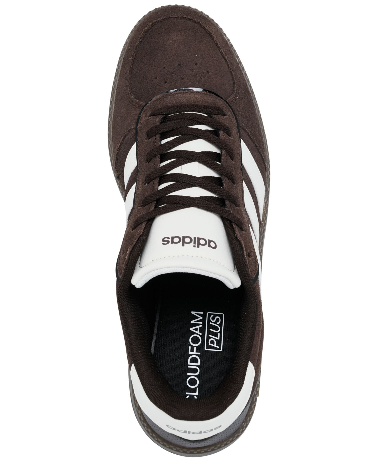 Женские кроссовки adidas Breaknet Sleek Lifestyle, цвет: Кофейный / Белый — фото 2